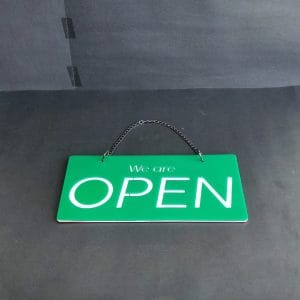 Open Close Flip Sign