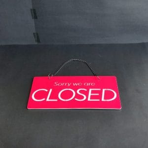 Open Close Flip Sign