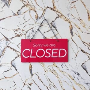 Open Close Flip Sign