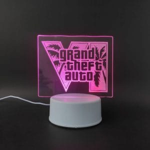 GTA VI Acrylic Lamp